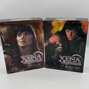 Xena Warrior Princess Seasons 1 & 2 Deluxe‎ Collector’s Edition DVD Box Set RARE